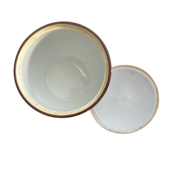 Vintage Chinese Blue Good Luck Porcelain Lidded Jar - Picture 7 of 10